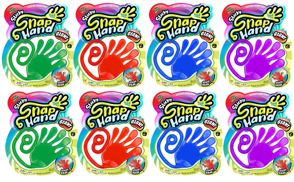 Fun a Ton giant snap hand held by a kid during active play