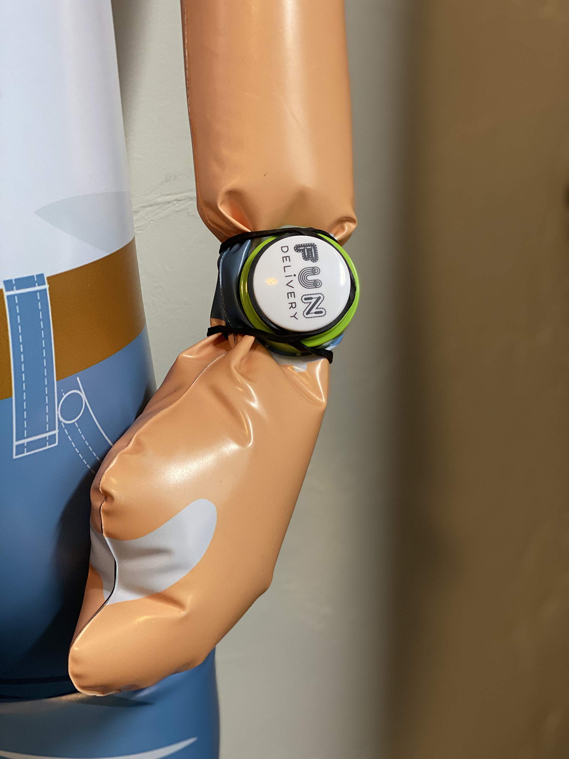 Fun Delivery Man Akin portable design inflates quickly for on-the-go setups.