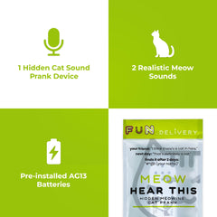 FUN delivery Random interval sounds keep coworkers guessing and entertained.