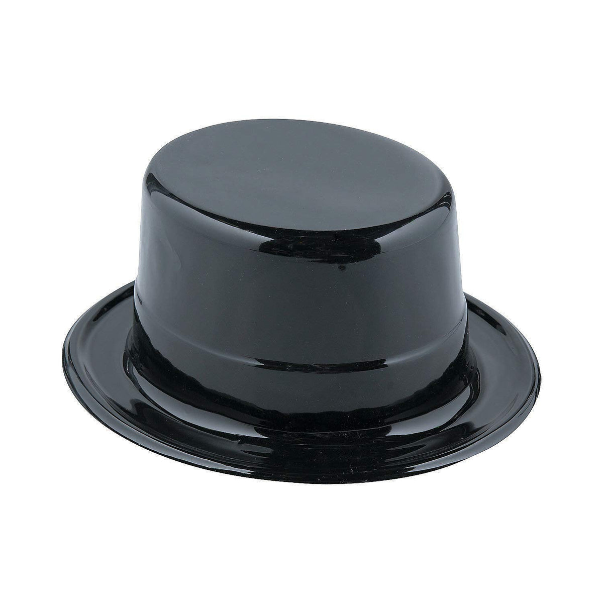 Fun Express adult black top hat for birthdays adds festive flair to costumes.