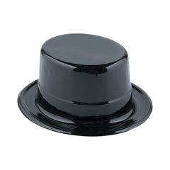 Fun Express adult black top hat for birthdays adds festive flair to costumes.