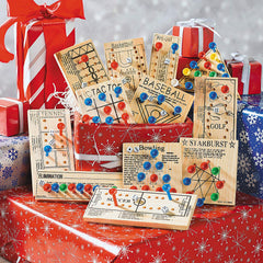 Fun Express checkers and tic tac toe wooden set ready for quick two-player battles.