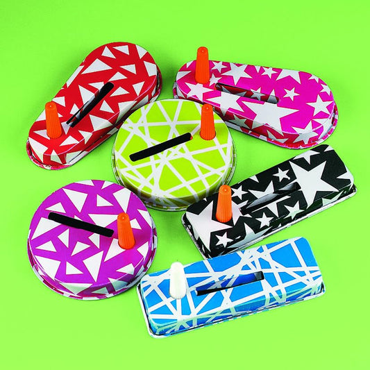 Fun Express hand clappers with ergonomic grip for extended cheering