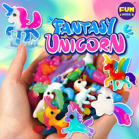 FUN KIDZ 16 unicorn molds create imaginative water pet crafts