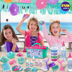 FunKidz airtight storage containers keep slime fresh.