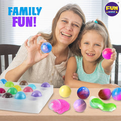 FUN KIDZ Toy kit of slime balls—great classroom prizes for kids.