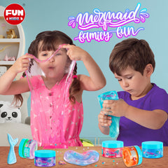 FUN KIDZ family-friendly slime play invites parent-child collaboration and bonding.