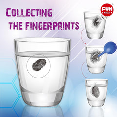 FUN KIDZ fingerprint file cards organize collected clues for review