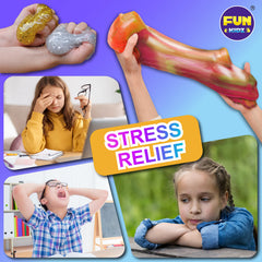 FUN KIDZ food-grade dyes palette ensures safe, vivid colors.