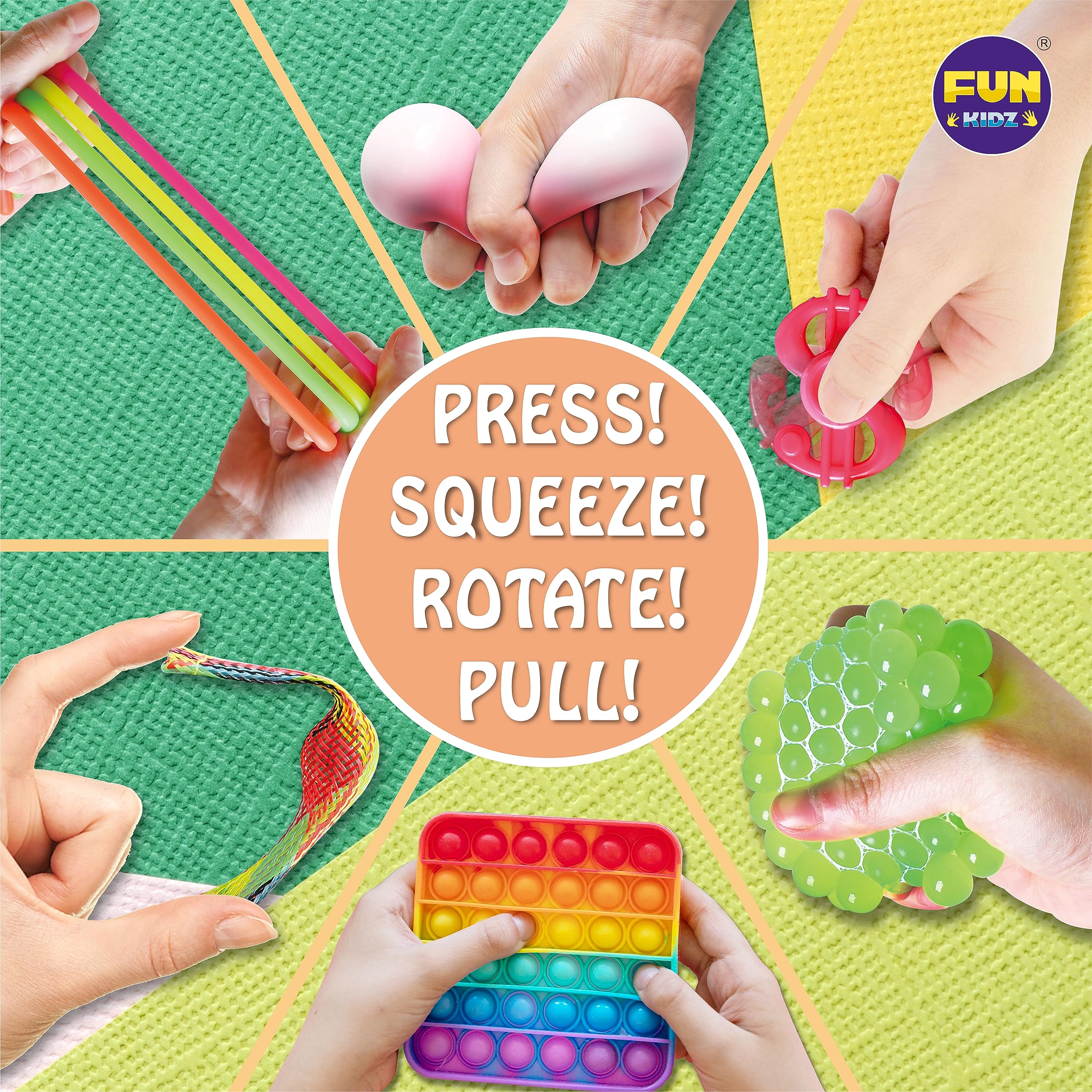 FUN KIDZ infinity cube supports quiet, focused exploration