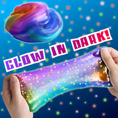 FUN KIDZ metallic slime with glossy shine for creative crafts.