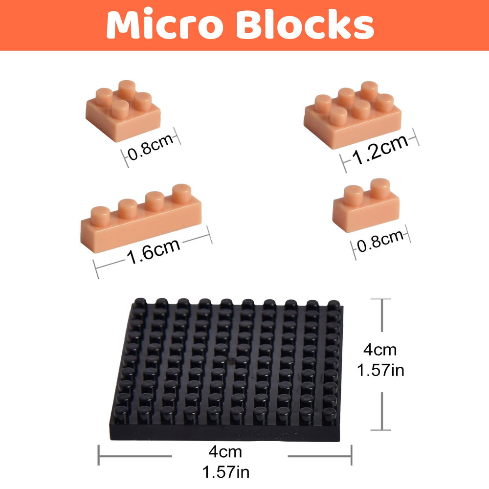 FUN LITTLE TOYS ABS plastic blocks ensuring safe, durable play