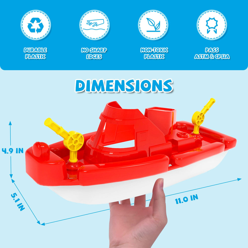 Fun Little Toys durable BPA-free plastic bath toys meet safety standards