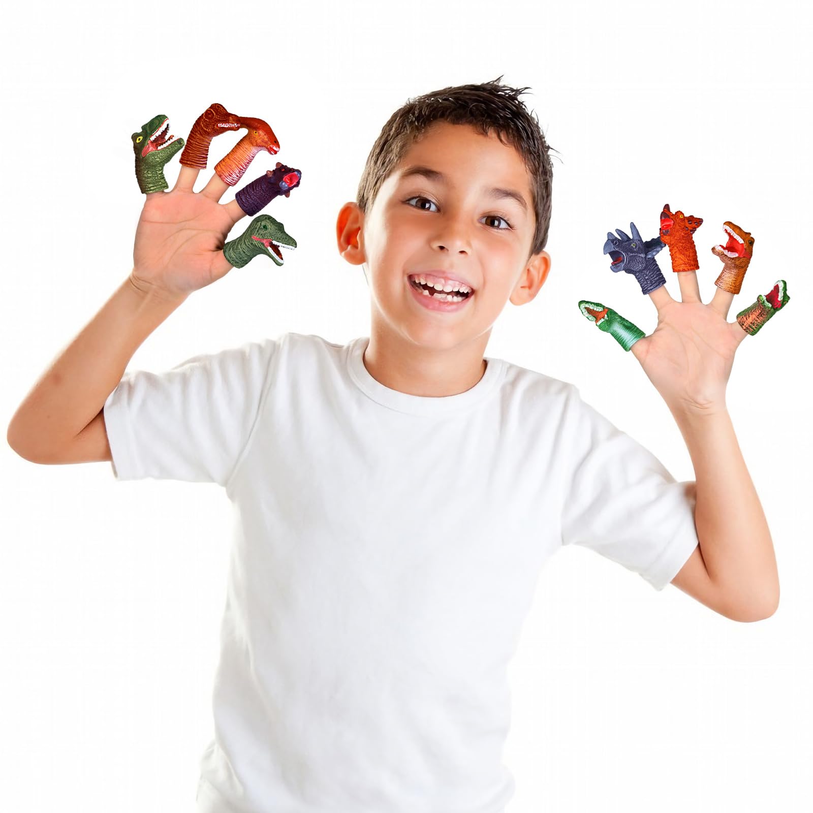 Fun Little Toys Allosaurus puppet dramatic bite-sized fun at parties.