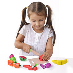 Fun Little Toys dishware set extras complete pretend kitchen scenes.