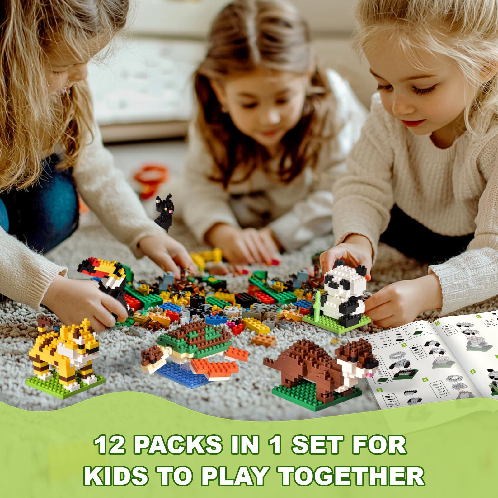 Fun Little Toys durable blocks with tight connectivity for sturdy, lasting creations.