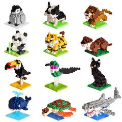 Fun Little Toys mini animal blocks pack: ideal party favors for ages 8-12.