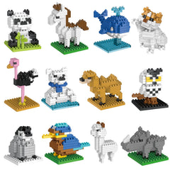 FUN LITTLE TOYS alpaca model building block for imaginative play and fine motor practice.