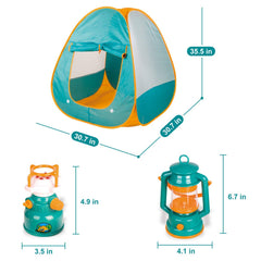 Fun Little Toys 4-in-1 whistle packs flashlight, compass, and thermometer for pretend emergencies.