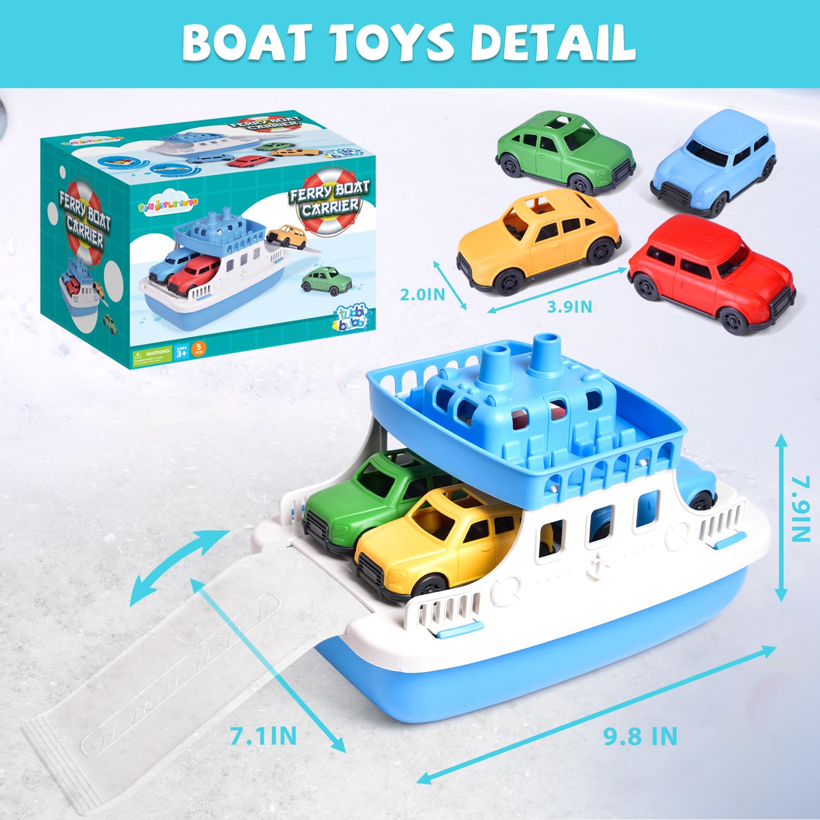 Fun Little Toys safe, non-toxic materials ensure worry-free water fun.