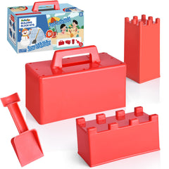 Fun Little Toys Snow Fort Building Block castle mold for beach or snow fun