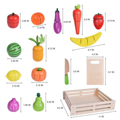 Fun Little Toys hollow storage basket keeps play area tidy.