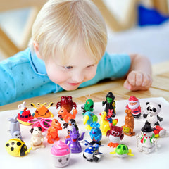 Fun Little Toys wind-up butterfly flutter motion invites imaginative pretend.