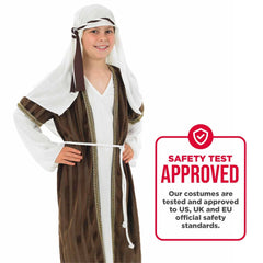 Fun Shack White rope belt helps secure the costume quickly between scenes.