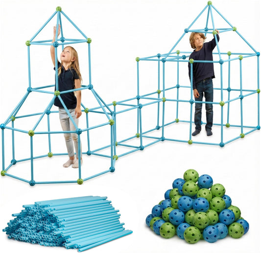 FUNbelievable fort kit sticks for quick, sturdy indoor builds