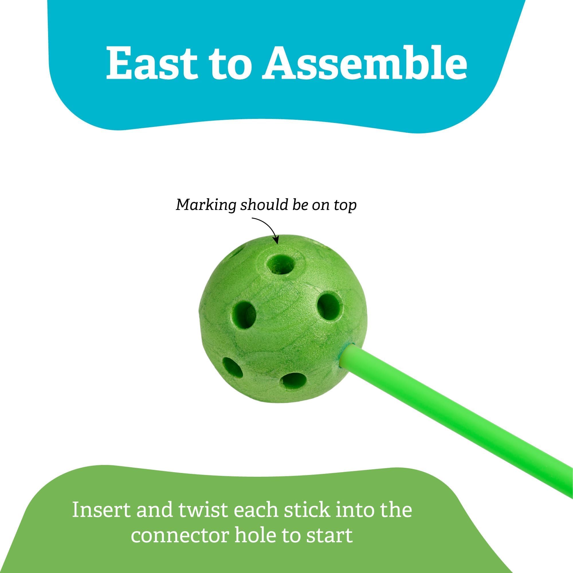 Funbelievable STEM-building moment showcases spatial thinking and engineering concepts in action.