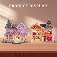 FunBuild LED lighting detail brings a magical glow to the set