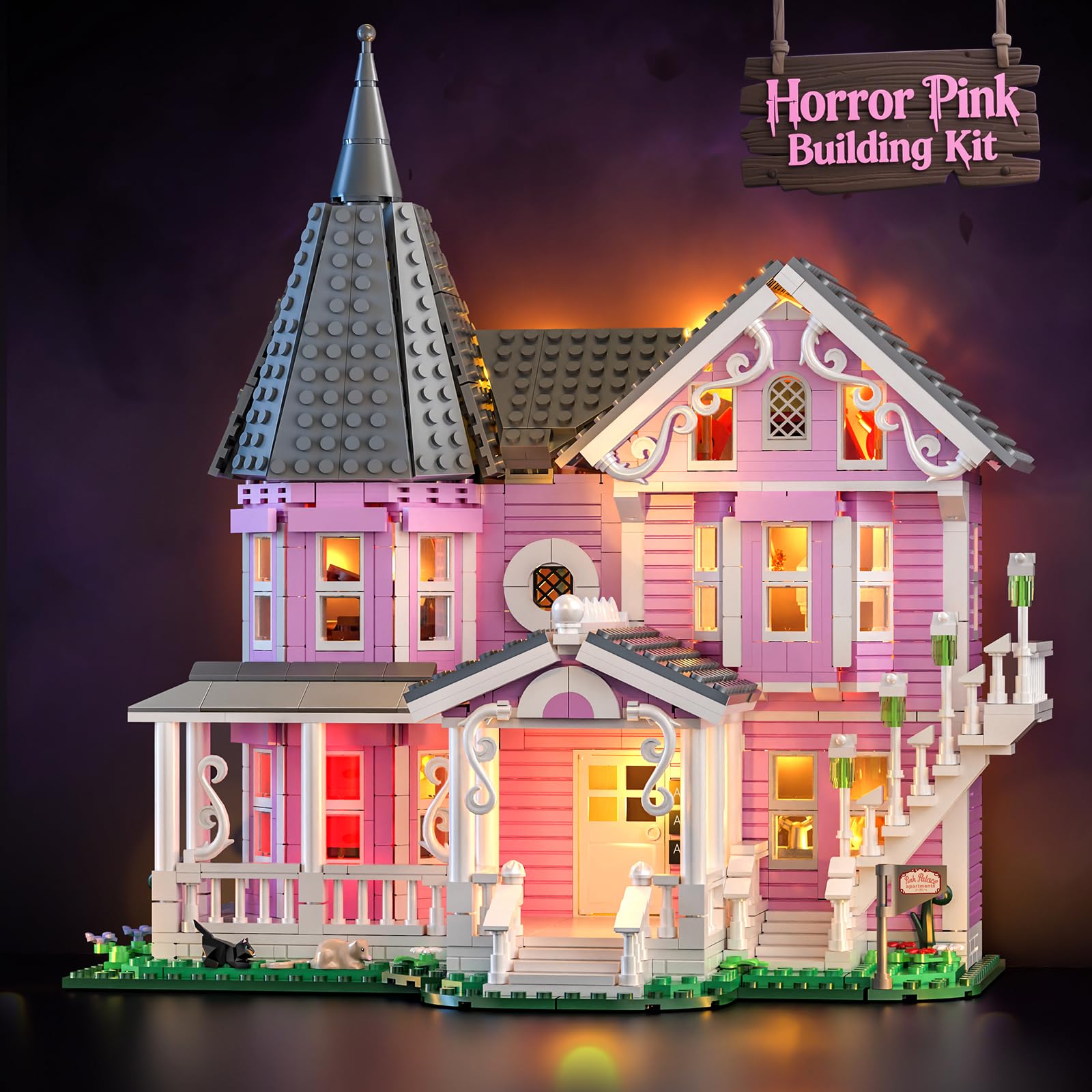 FunBuild Pink Palace interiors reveal six rooms for imaginative play