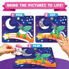 Funcils Dot Art Sticker Sheets deliver 3000+ stickers for endless decorating fun