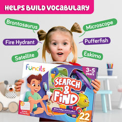 Funcils Seek and Find learn-to-write side mats support handwriting practice