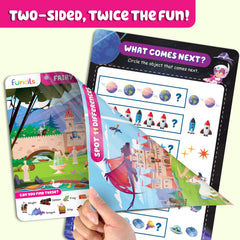 Funcils Seek and Find vocabulary mats offer engaging language-building activities
