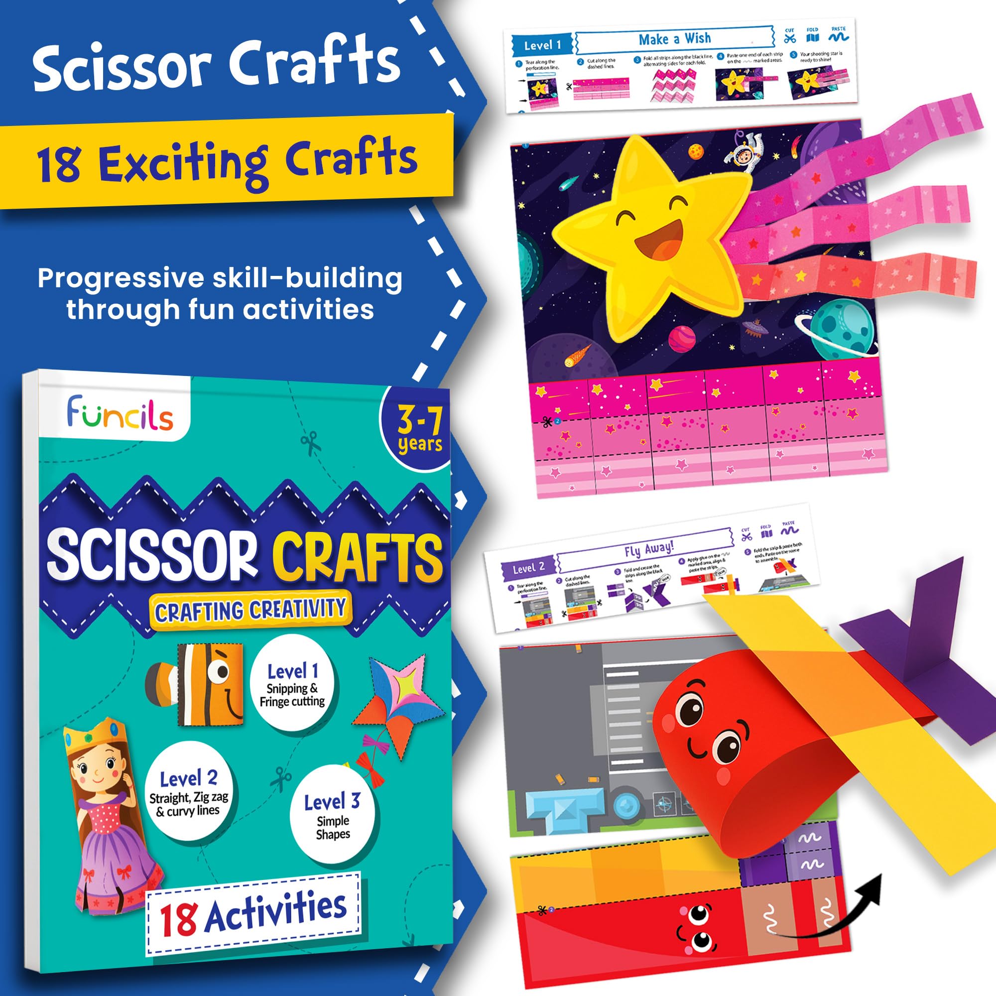 Funcils travel-friendly kit fits in bags for on-the-go crafts