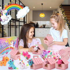 Funcrevity unicorn plush gift for girls: delightful keepsake for birthdays and classroom rewards.
