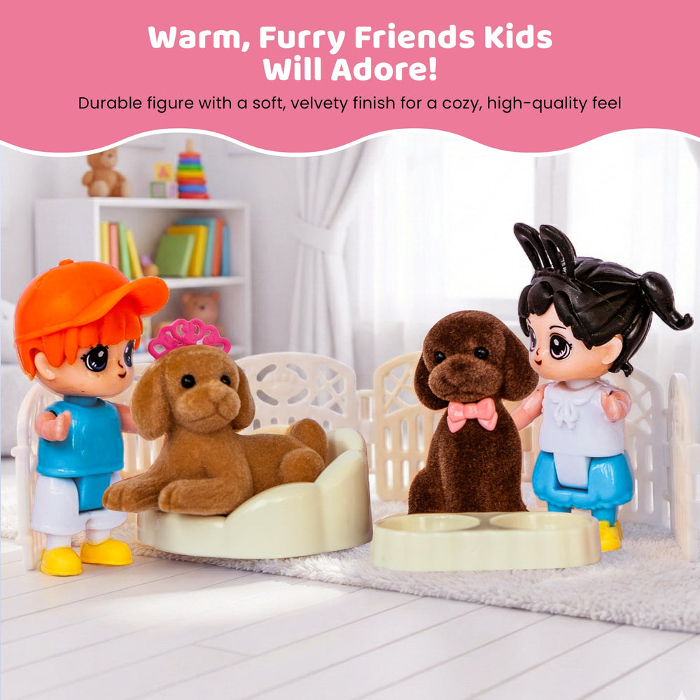 FUNERICA dollhouse fence panels create cozy outdoor-like corners