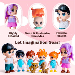 FUNERICA pets add warmth to dollhouse family adventures