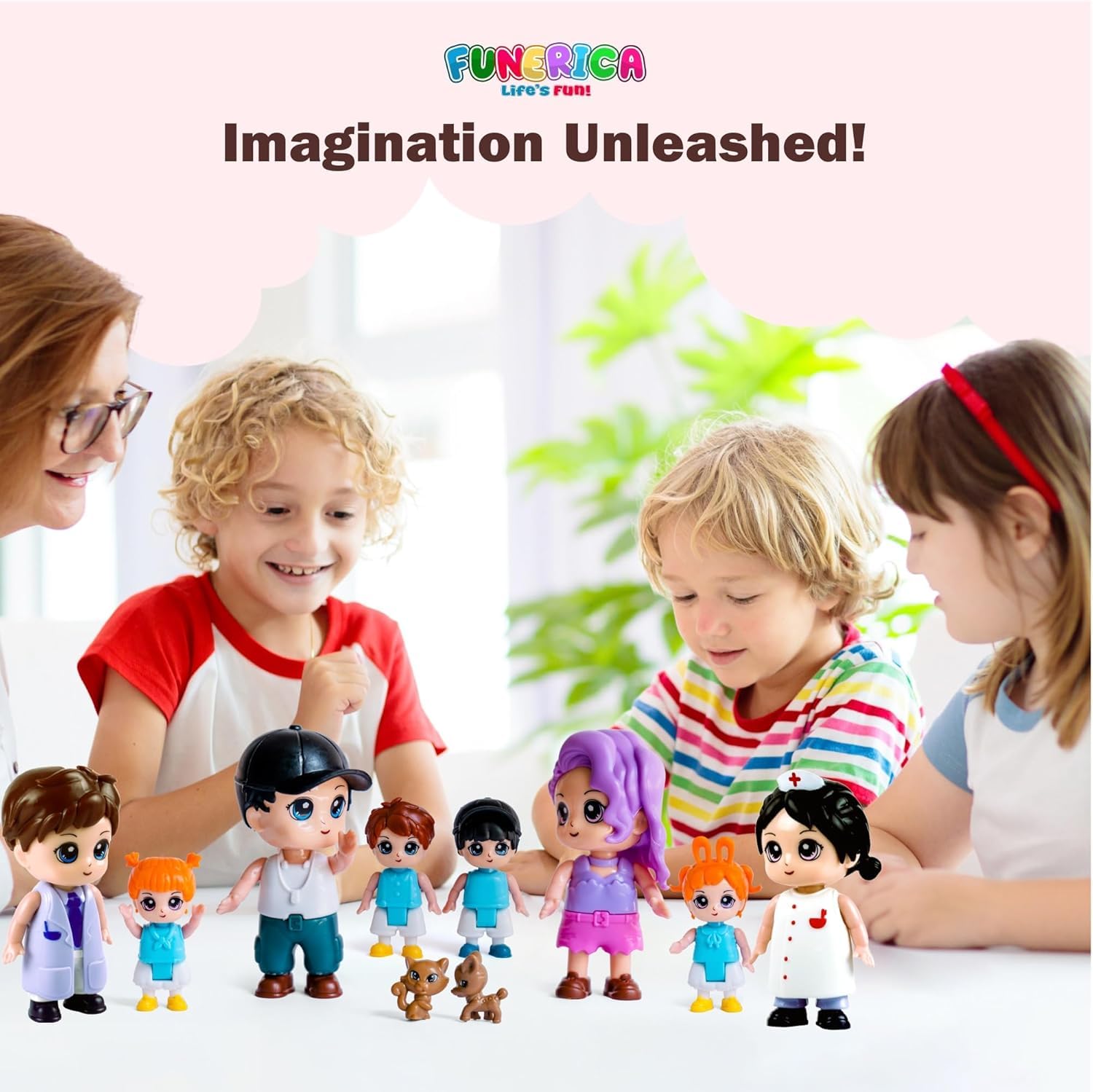 FUNERICA complete playset invites endless storytelling moments