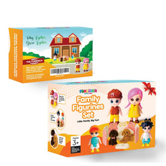 FUNERICA kids-posable figures support dynamic family scenes