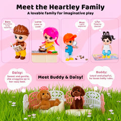 FUNERICA velvety puppies add warm, cuddly charm to dollhouse scenes