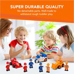 FUNERICA firefighter figure side view, ideal for storytelling and vehicle integration.