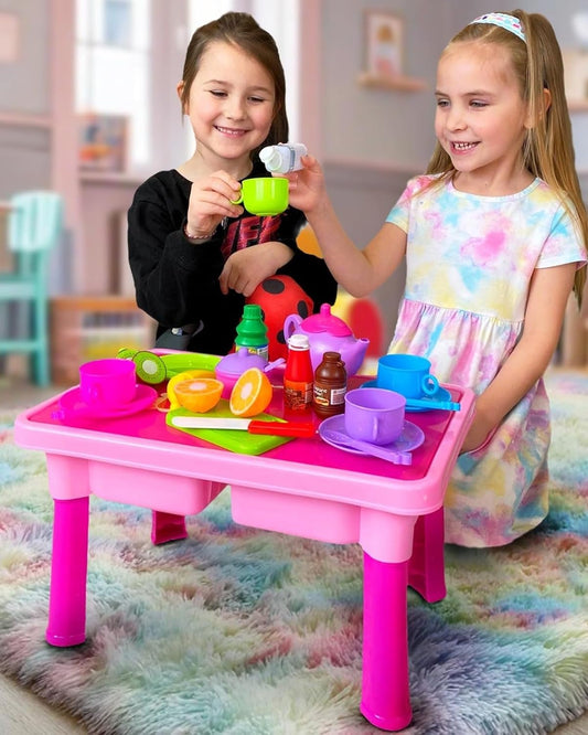 FUNERICA foldable table front view for imaginative pretend play sessions