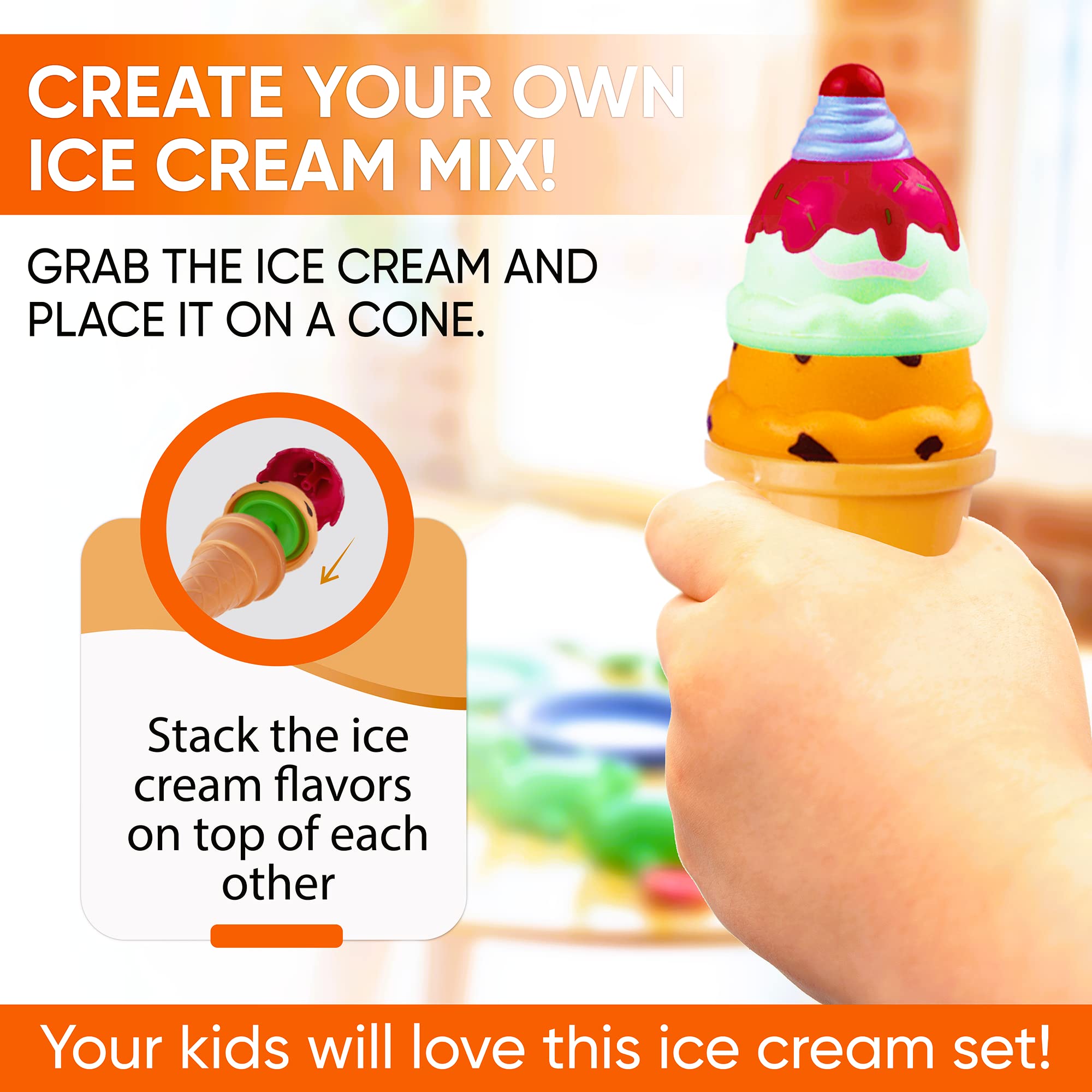 FUNERICA play food goodies set cake-candles adds festive role-play moments