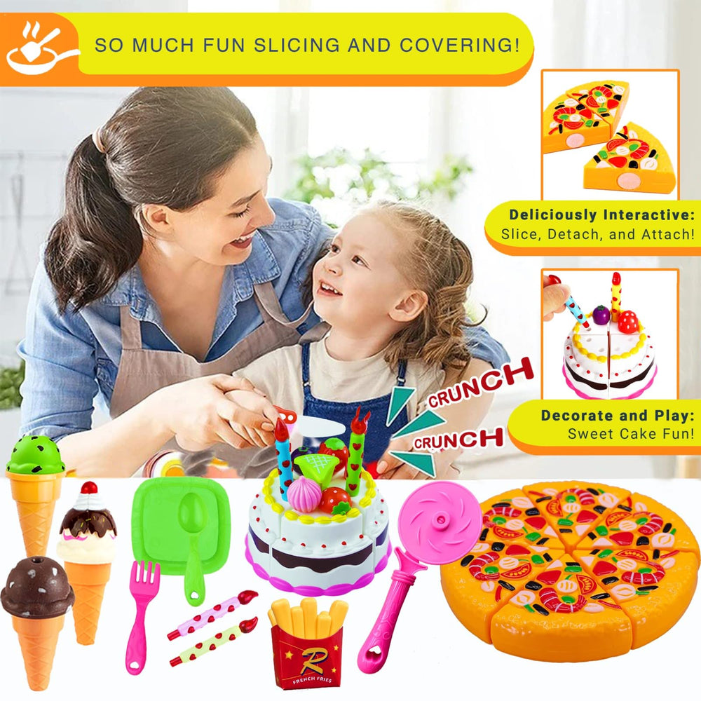 FUNERICA play food goodies set french-fries complements restaurant pretend play