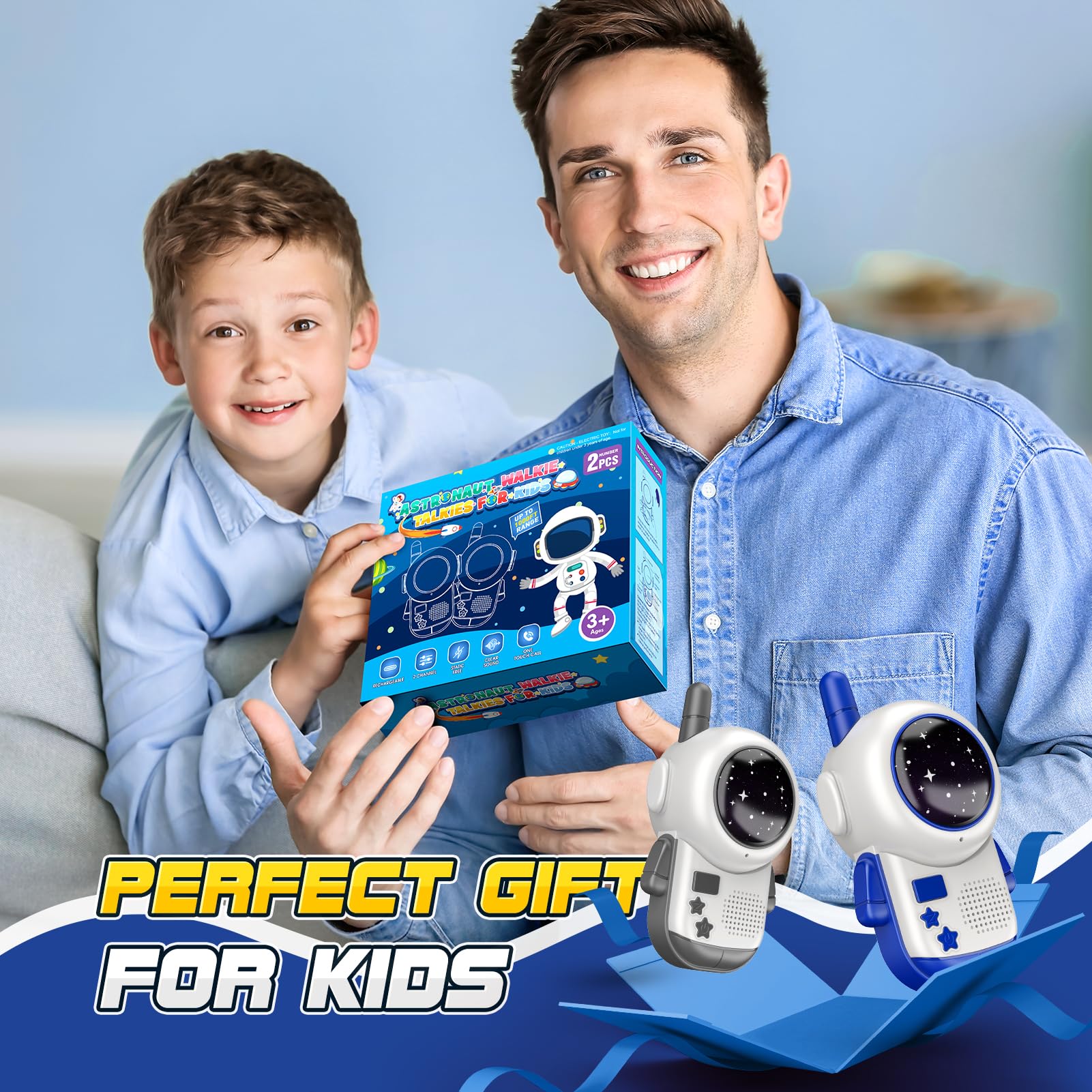 FunforFun durable ABS shell withstands drops during kid-friendly play.