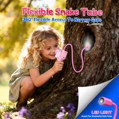 FunforFun borescope snake camera Type-C rechargeable battery powers long play sessions.