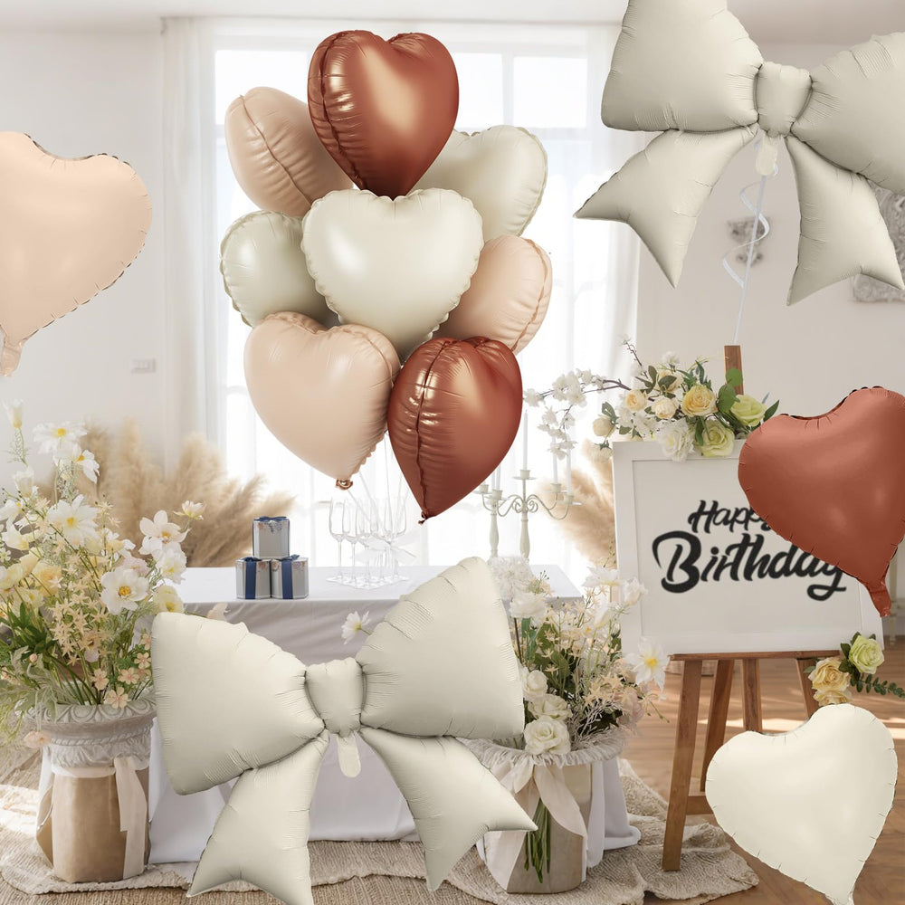 FunHot white ribbon for easy hanging and graceful balloon displays