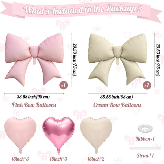 FunHot pink heart balloons add playful romance for celebrations